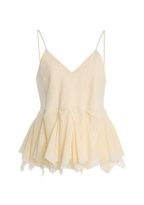 Ashlyn Leona Frilled Peplum Cami  - Moda Operandi