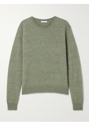 The Row - Lorynna Cashmere And Silk-blend Sweater - Green - xx small,x small,small,medium,x large