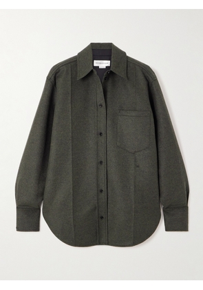 Victoria Beckham - Wool Shirt - Green - UK 4,UK 6,UK 8,UK 10,UK 12,UK 14,UK 16