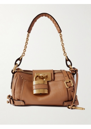 Chloé - Paddington Textured-leather Shoulder Bag - Brown - One size