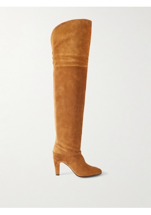 Chloé - Eve Suede Over-the-knee Boots - Brown - IT36,IT37,IT37.5,IT38,IT38.5,IT39,IT39.5,IT40,IT40.5,IT41
