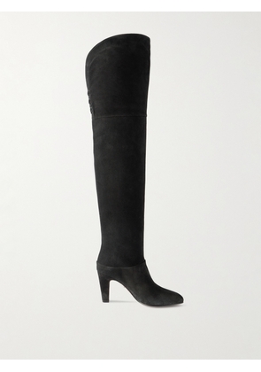 Chloé - Eve Suede Over-the-knee Boots - Black - IT36,IT37,IT37.5,IT38,IT38.5,IT39,IT39.5,IT40,IT40.5,IT41