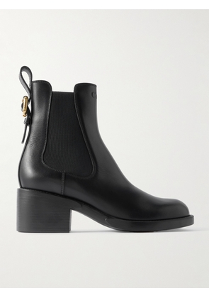 Chloé - Dakota Buckled Leather Ankle Boots - Black - IT36,IT37,IT37.5,IT38,IT38.5,IT39,IT39.5,IT40,IT40.5,IT41