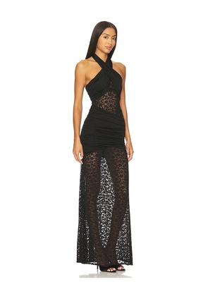 Lovers and Friends Sachi Gown in Black. Size L. Also in M, S, XL, XS, XXS.