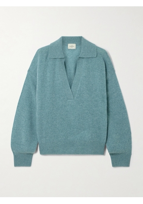 Le Kasha - Jacksob Brushed Organic Cashmere Sweater - Green - One size