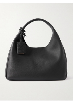 Bottega Veneta - Campana Large Textured-leather Tote - Black - One size