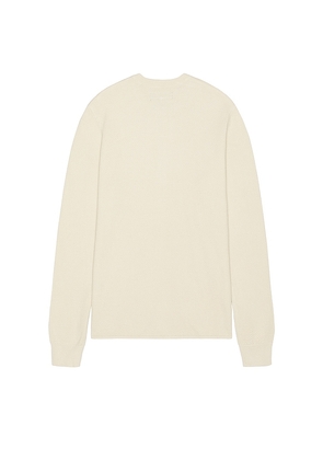 Rag & Bone Washed Dexter Henley in Cream. Size S. Also in M.