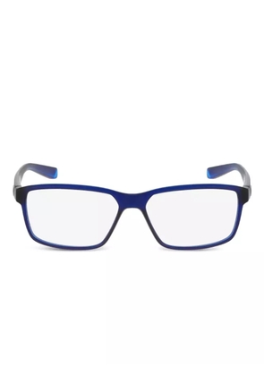 Nike rectangle-frame glasses - Blue