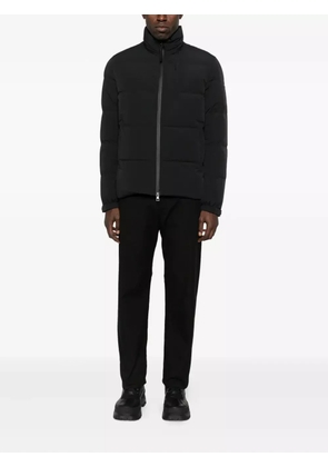Duno quilted zip-front jacket - Black