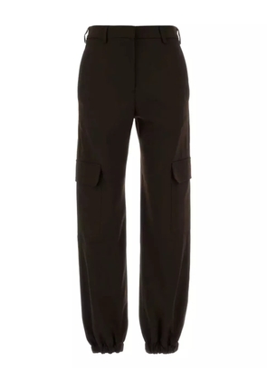 PT Torino wool-blend cargo trousers - Brown