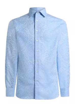 ETRO Roma cotton shirt - Blue