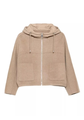 N.Peal cropped jacket - Neutrals
