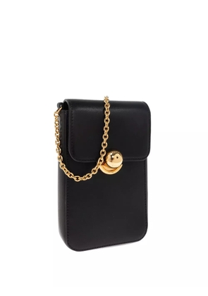 Furla chain-strap flap tote bag - Black
