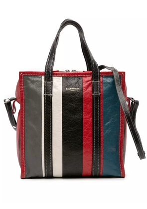 Balenciaga Pre-Owned 2017 S Lambskin Bazar Shopper satchel - Red