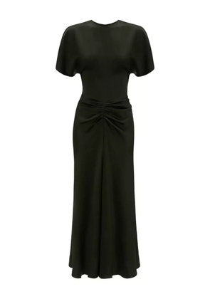 Victoria Beckham gathered-waist midi dress - Green