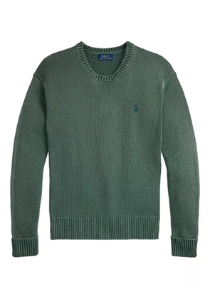 Polo Ralph Lauren cotton long-sleeves sweater - Green