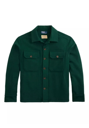 Polo Ralph Lauren wool elbow-patch shirt jacket - Green