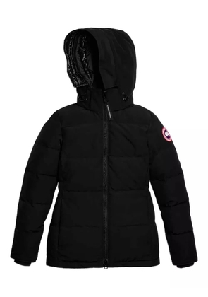 Canada Goose high-collar hooded puffer jacket - Black