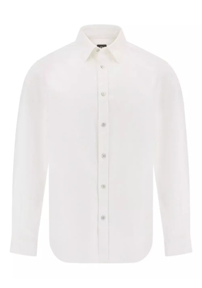Boggi Milano oxford cotton shirt - Neutrals