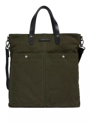 The Bridge patch-pocket tote bag - Green