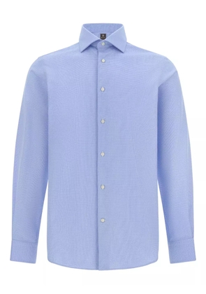 Boggi Milano windsor-collar cotton shirt - Blue