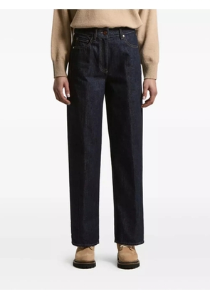 Peserico logo-patch jeans - Blue