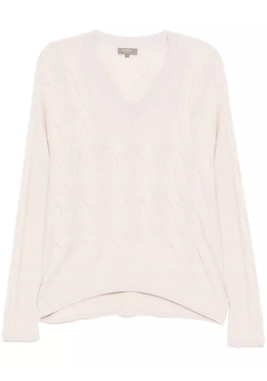 N.Peal cable cricket sweater - Neutrals