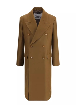 Vivienne Westwood double-breasted wool coat - Brown