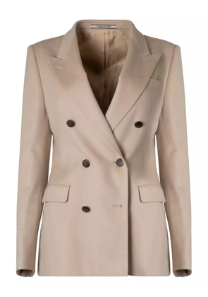 Tagliatore double-breasted blazer - Brown