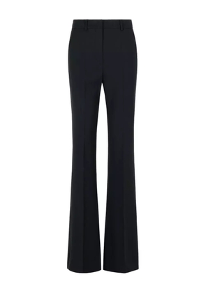 Sportmax virgin wool flared trousers - Black