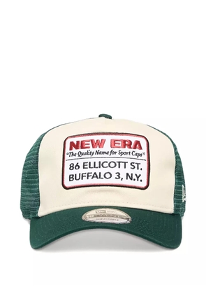 NEW ERA CAP logo-patch baseball cap - Neutrals