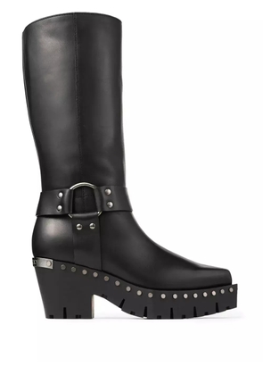 Jimmy Choo 75mm Quinn boots - Black