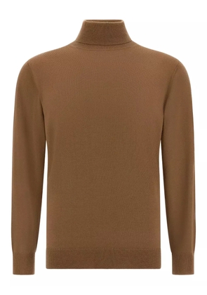 Boggi Milano high-neck sweater - Brown