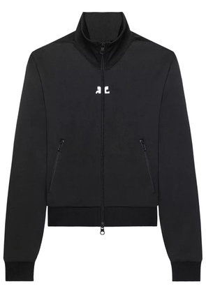 Courrèges Interlock Tracksuit jersey jacket - Black