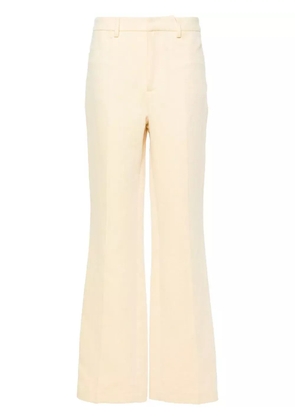 Zadig&Voltaire Pistol mid-rise flared trousers - Yellow