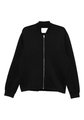 Jil Sander zip-front sweatshirt - Black