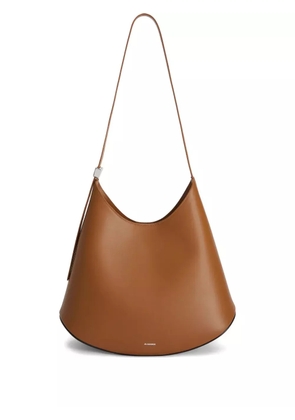 Jil Sander medium Eldorado shoulder bag - Brown