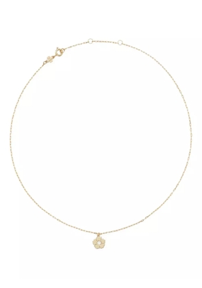 Tory Burch flower-pendant necklace - Gold