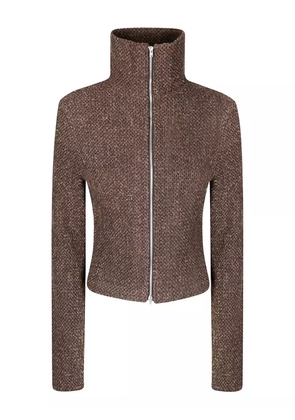 OUR LEGACY high-neck top - Brown