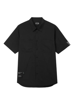 izzue short-sleeve utility shirt - Black