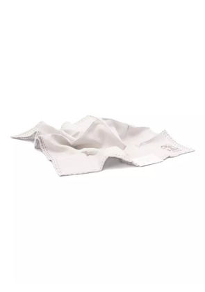 Brunello Cucinelli silk pocket square - Neutrals