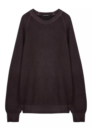 Tagliatore wool jumper - Brown