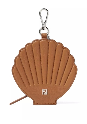 FENDI shell charm - Brown