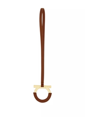 Ferragamo Gancini charm - Brown