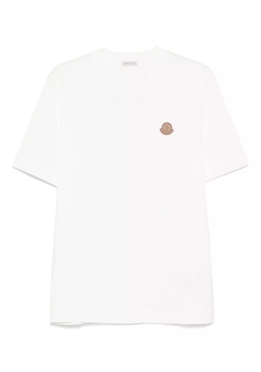Moncler logo-patch t-shirt - Neutrals