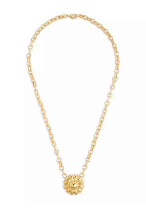 Daphine Margherita flower necklace - Yellow