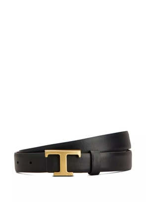 Tod's leather bucket belt - Black