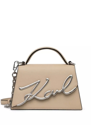 Karl Lagerfeld small K/Sunglasses cross body bag - Neutrals