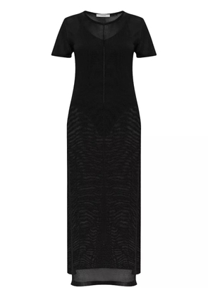 LEMAIRE side-slits maxi dress - Black