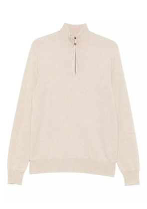BOMPARD zip-fastening sweater - Neutrals